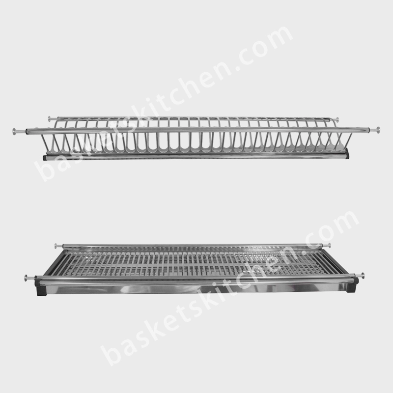 V-Shape Dish Rack, Stainless Steel Dish Drying & Drainer Rack