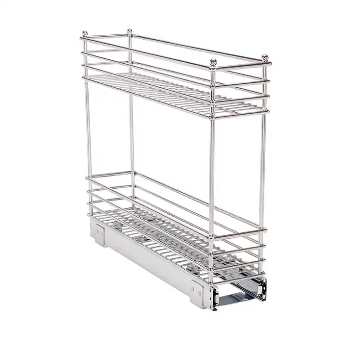 Pull-Out-Spice-Rack-for-cabinet-with-Soft-Close