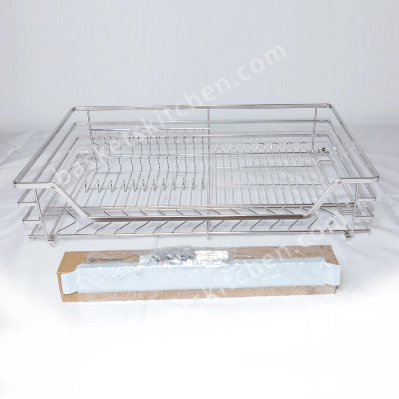 Four Sides Basket / Sliding Cabinet Organizer - Square Wire