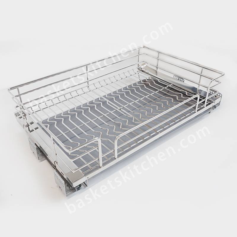 Oval Wire Pull Out Drawers for Kitchen Cabinets 