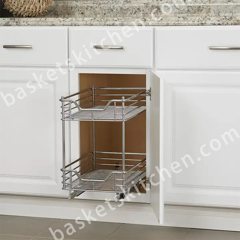 How do I choose the kitchen basket material in coastal areas