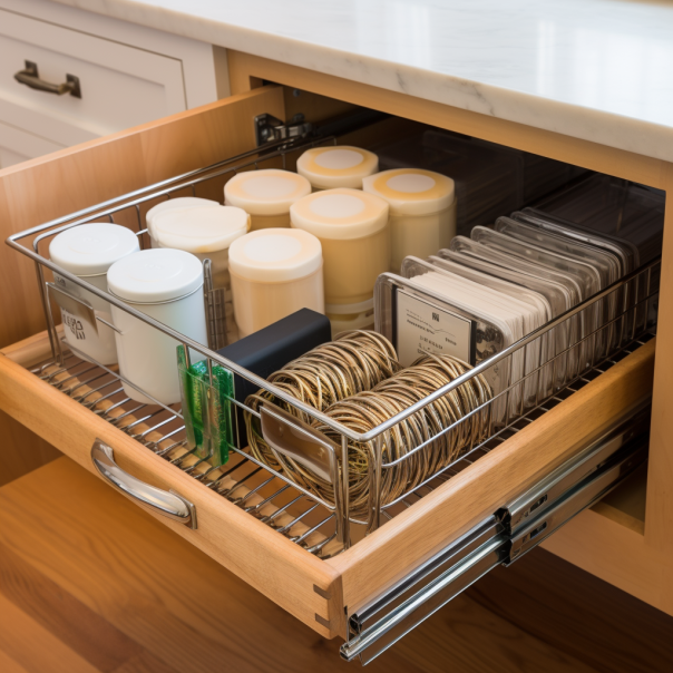 The Advantages Of A Pull Out Wire Basket Drawer