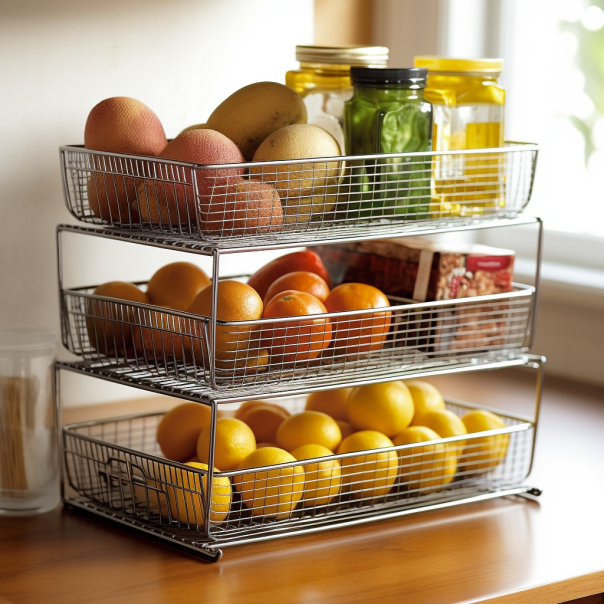 The Benefits of Stackable Wire Baskets for Cabinet Organization