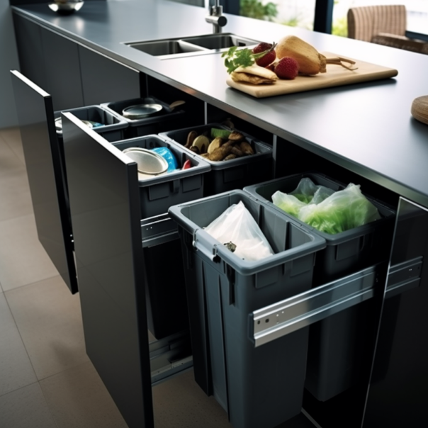 Concealed Waste Bins: The Hidden Solution for a Cleaner Home