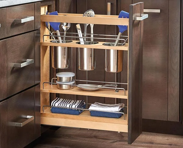 Stainless Steel Kitchen Cabinet Baskets: Organize Your Space with Pull-Out Wire Baskets