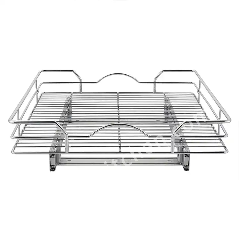 Wire Pull Out Drawers - Basket Kitchen Cabinet 